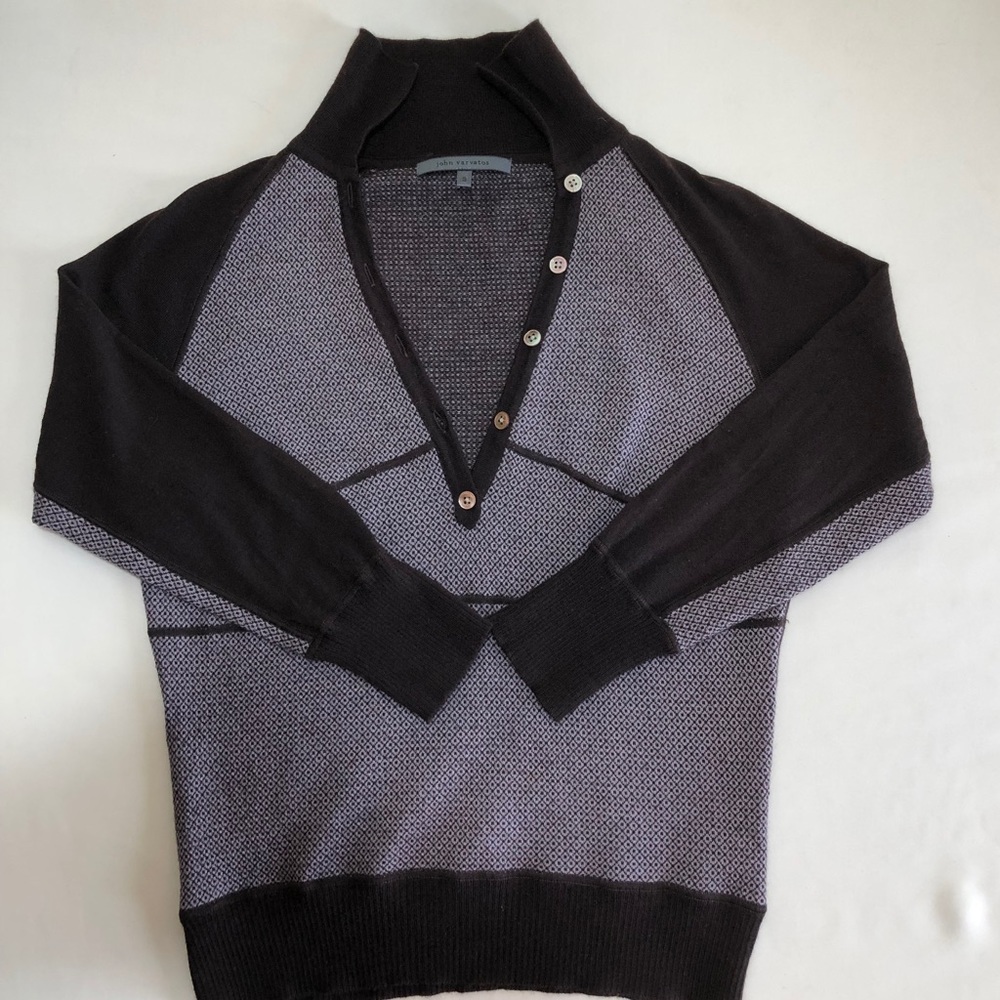 John Varvatos Cashmere and Wool Top Size S